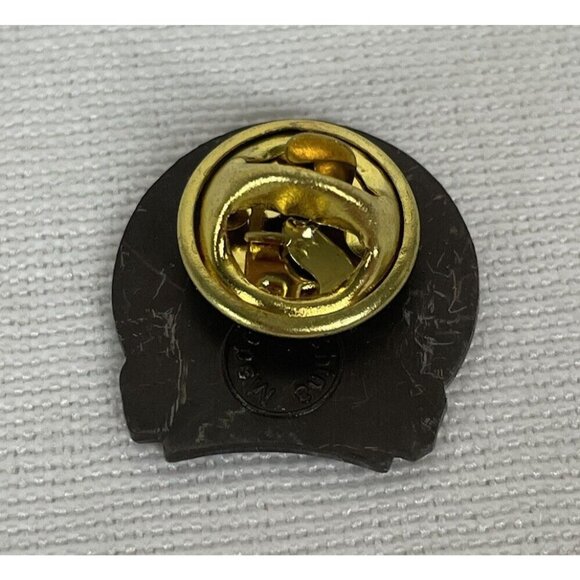 NYSPHSAA Scholar Athlete Pin New York Public High School Vintage Bronze Lapel Ba - Picture 2 of 3